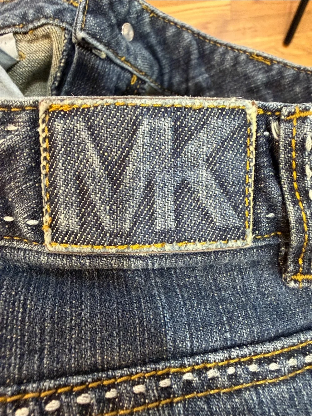 Michael Kors Dark Wash Denim Bermuda Shorts, 6P